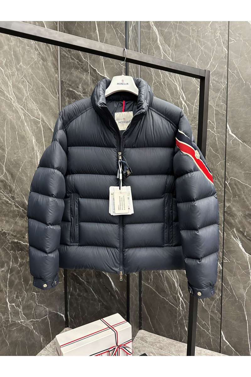 Moncler Мужской пуховик Solayan - Navy