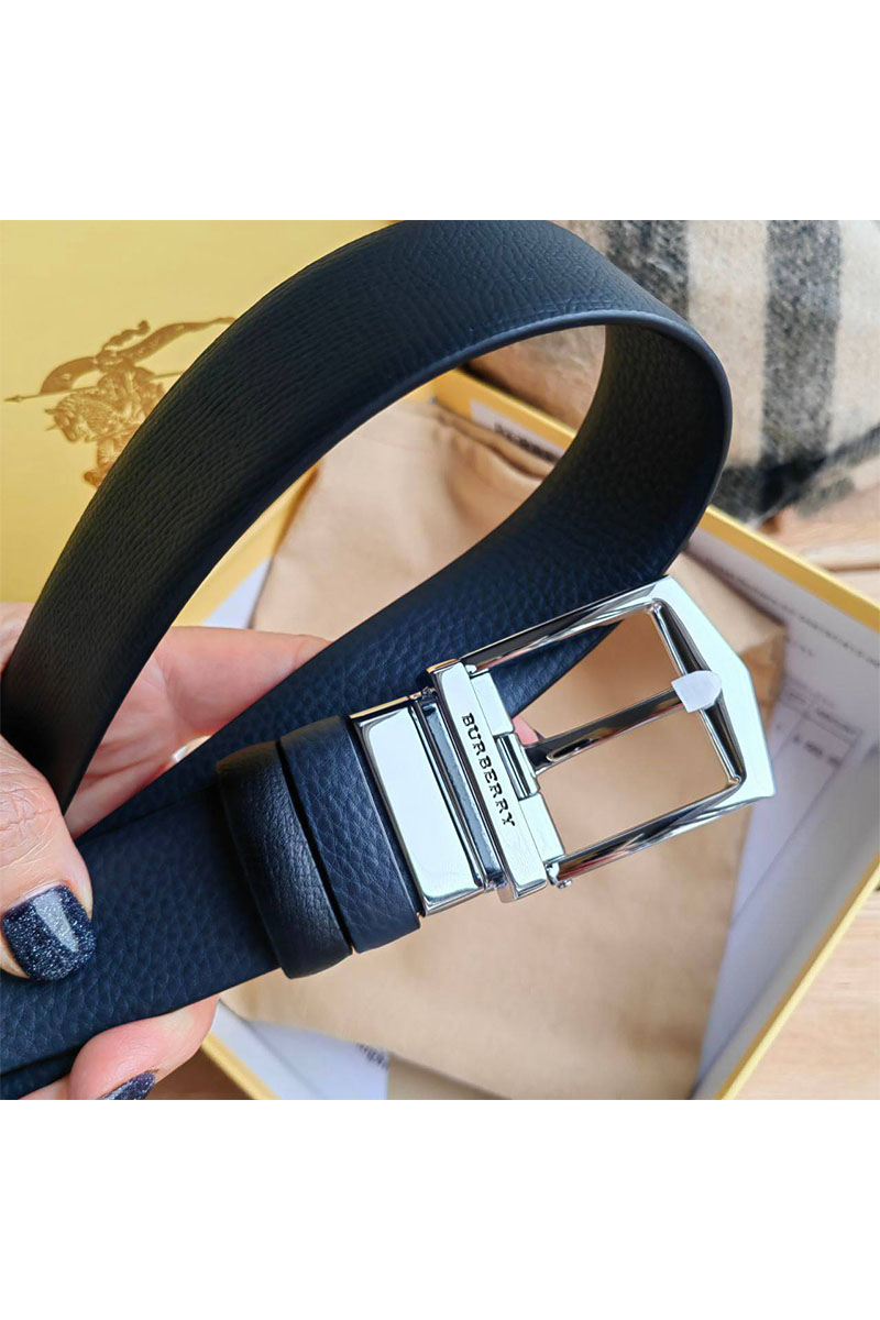 Burberry Двусторонний кожаный ремень 