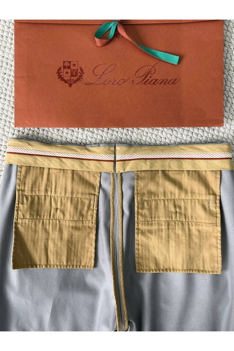 Loro Piana Мужские брюки Premium - Light Blue