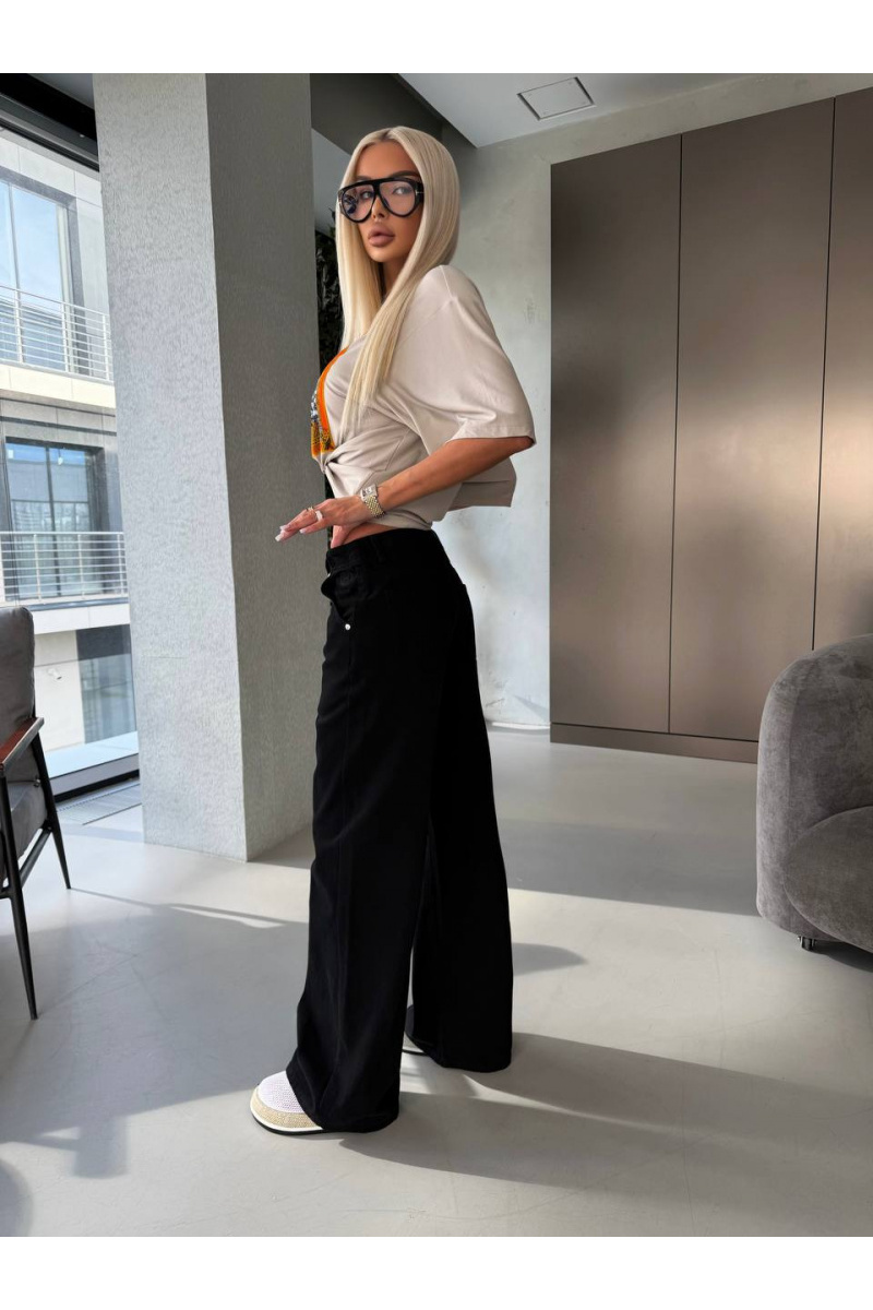 Hermes Чёрные женские джинсы premium