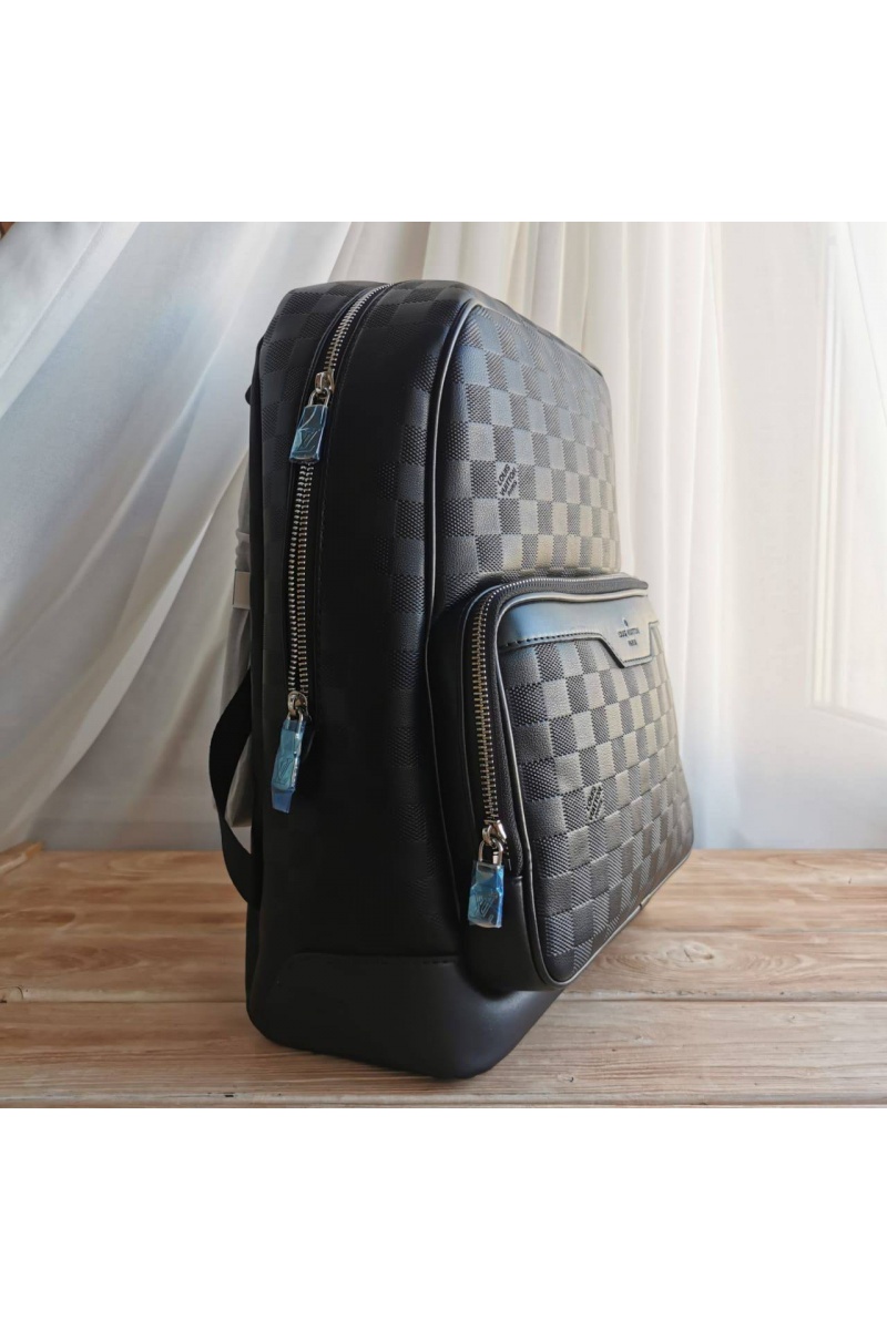 Lоuis Vuittоn Кожаный рюкзак Damier Infini 40x30x13 см
