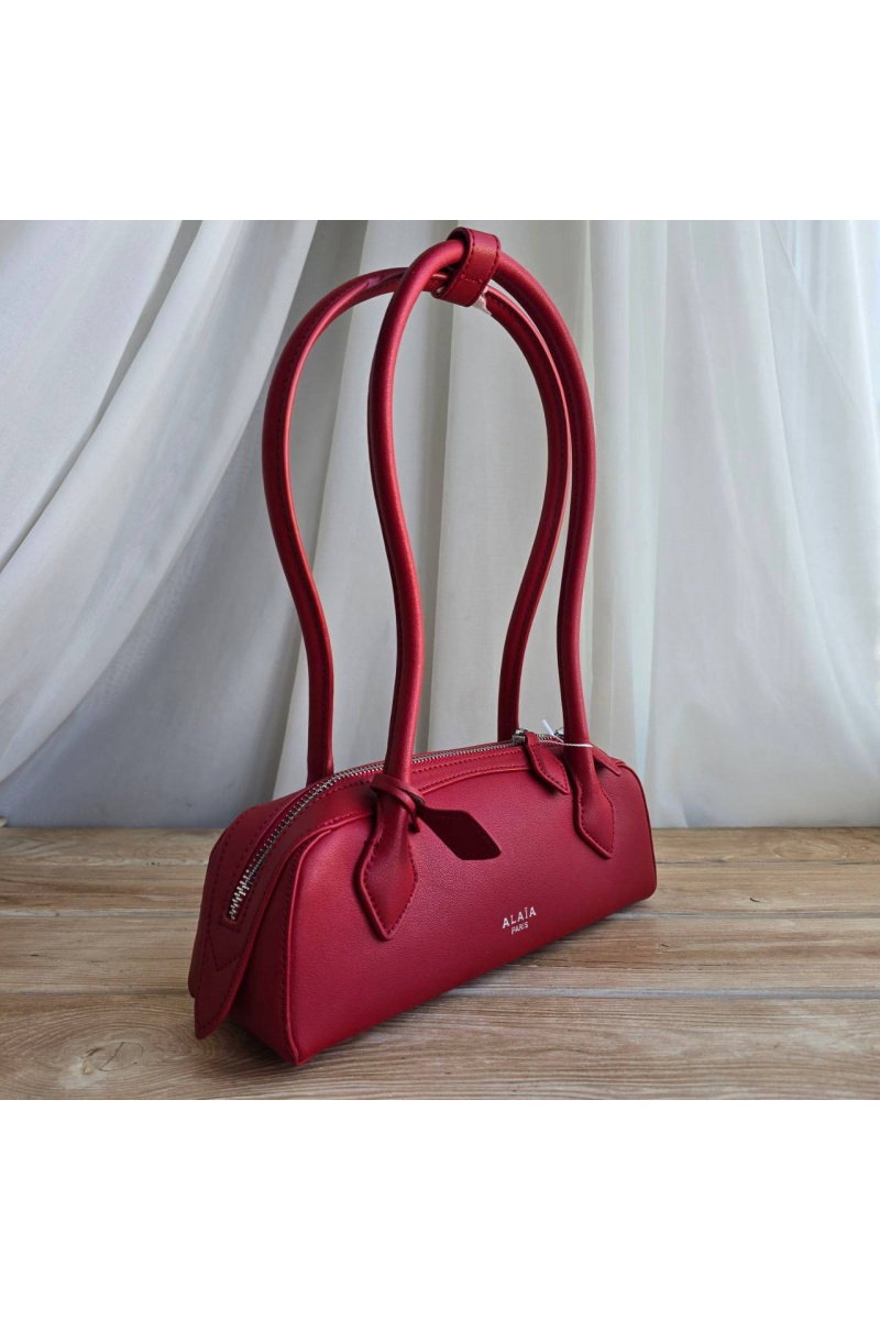 Designer Clothing Женская сумка Alaia Le Teckel 28x9 см - Red