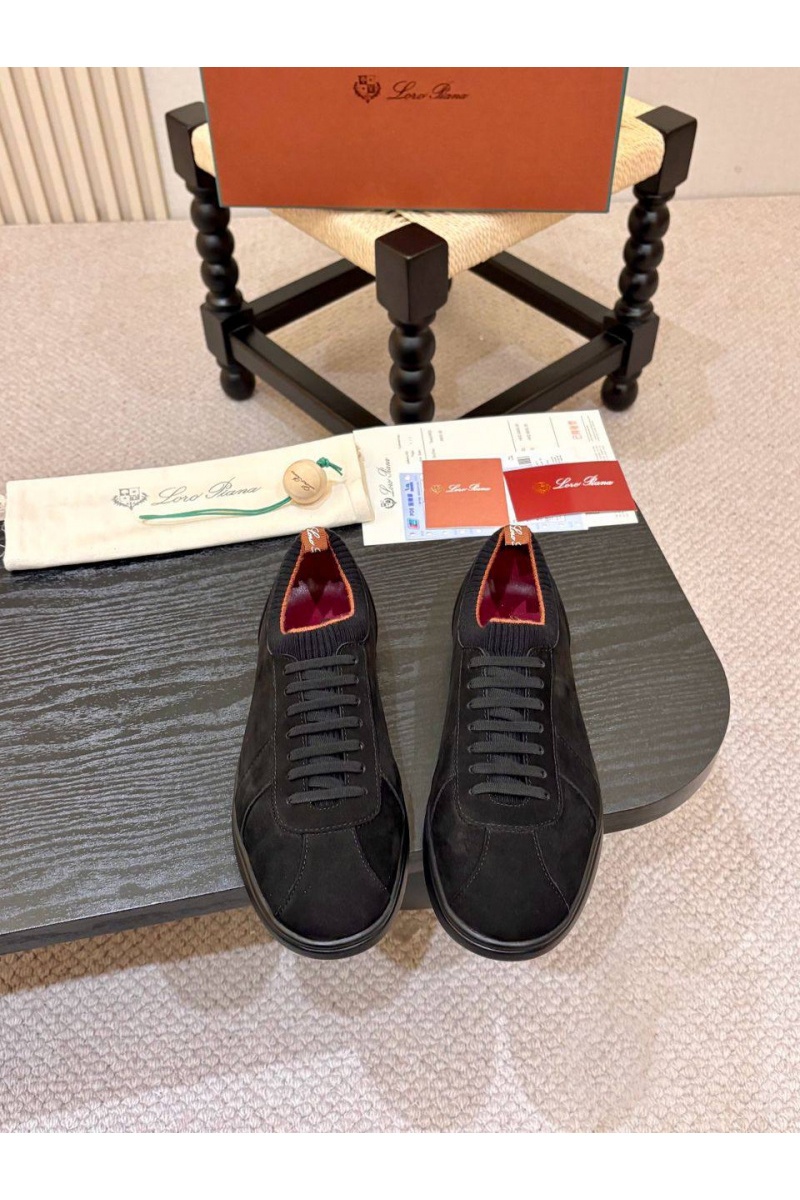 Loro Piana Мужские кроссовки Soho 2.0 Walk - Black