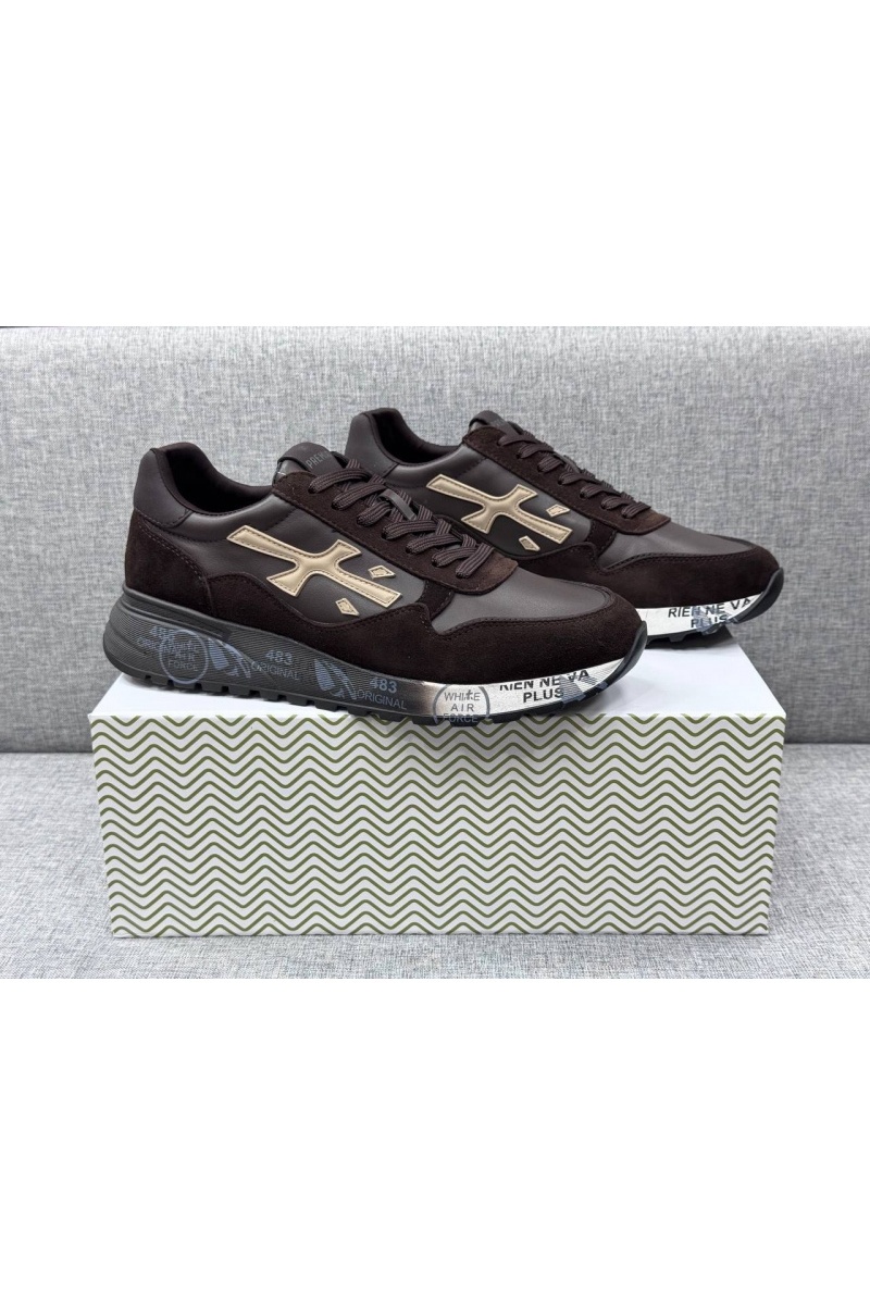 Premiata Комбинированные кроссовки Mick