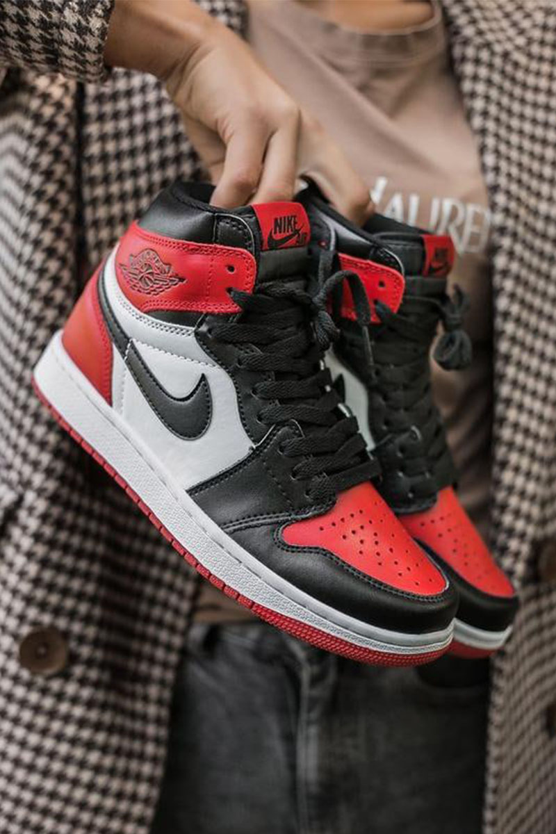 Nike Кроссовки AJ1 Retro High OG "Bred Toe"