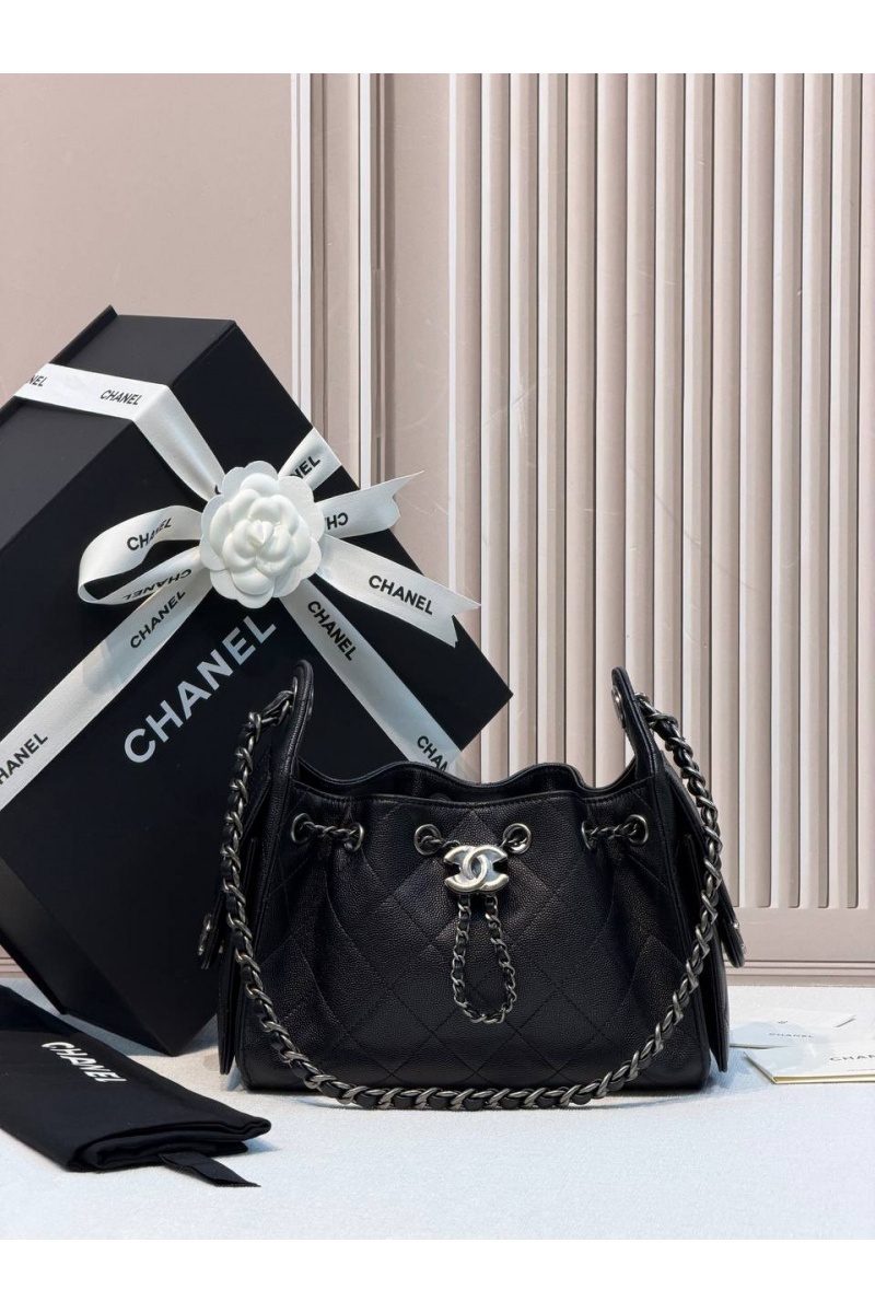 Chаnеl Кожаная сумка 25 Mini premium 20x22x12.5 см