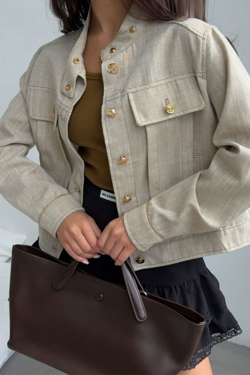 Brunеllо Сuсinеlli Женская куртка бежевого цвета