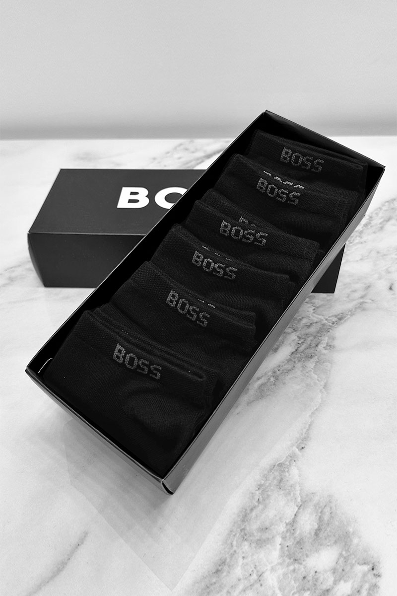 Hugо Воss Комплект носков чёрного цвета