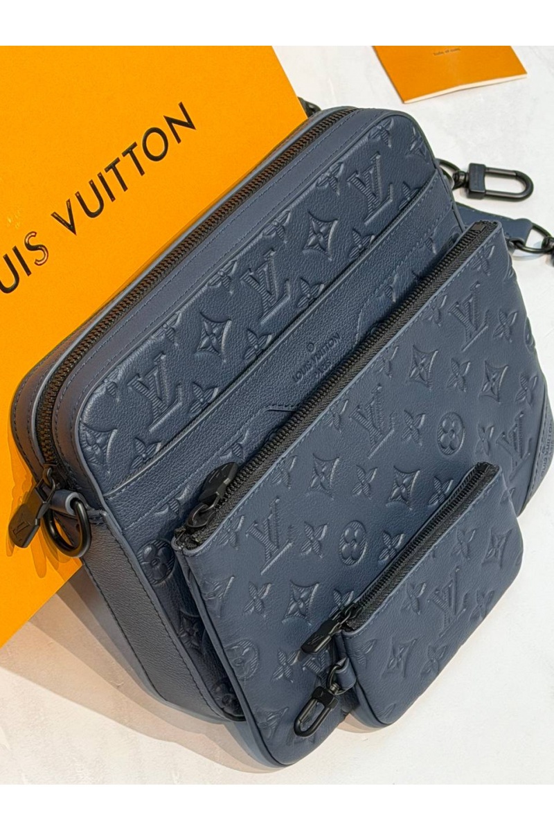 Lоuis Vuittоn Кожаная сумка Trio premium 25x18.5x7 см