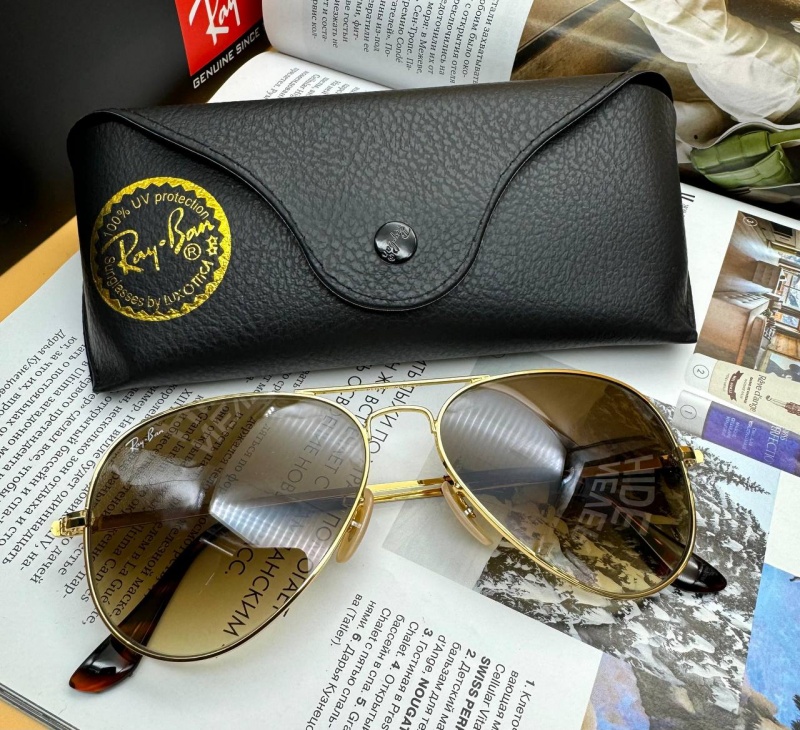 Ray-Ban Солнцезащитные очки Aviator Large Metal
