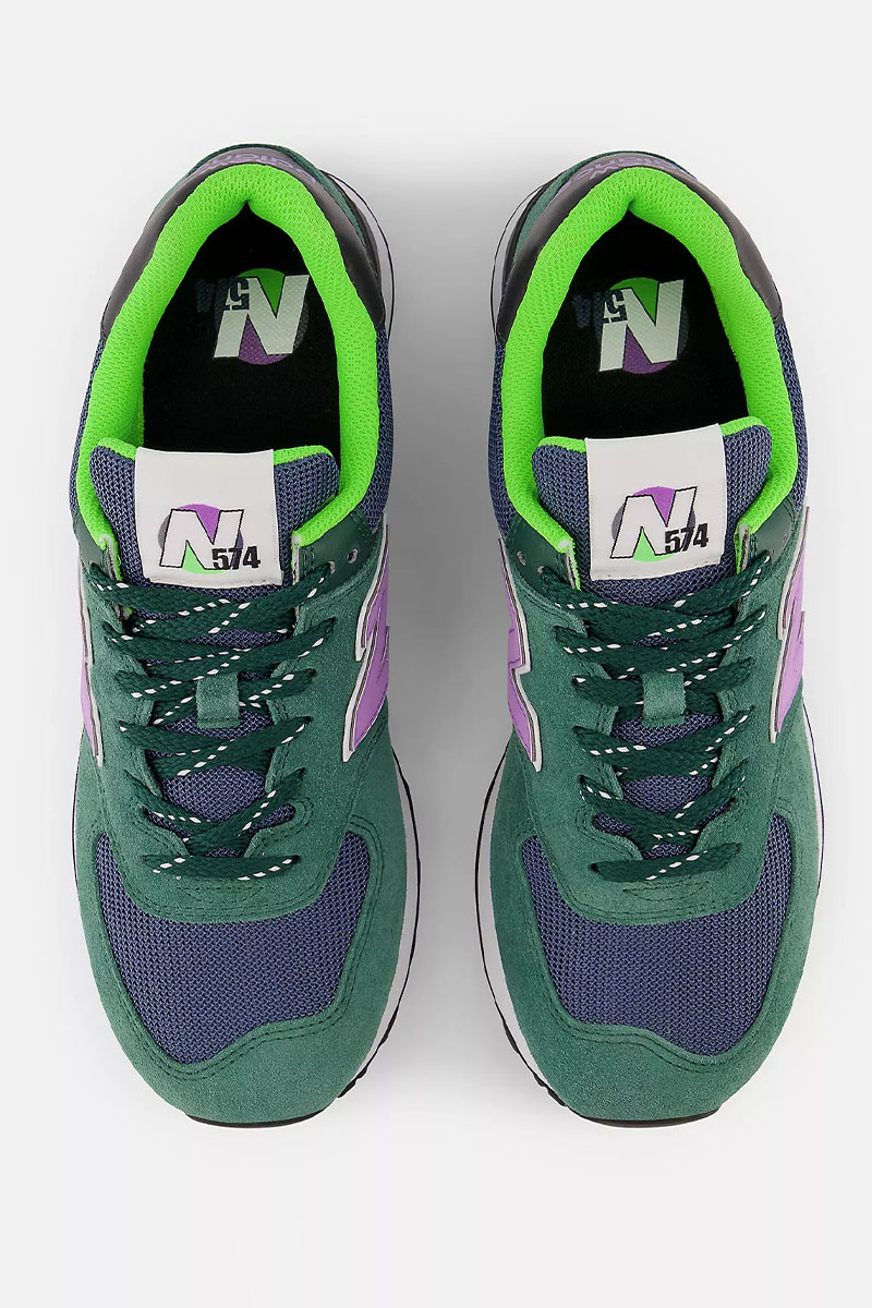 Sneakers Кроссовки 574 "Green Purple" original