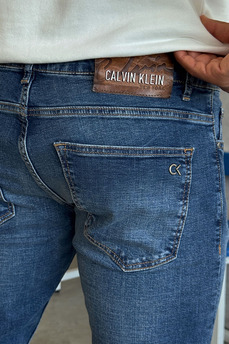 Calvin Klein Мужские синие джинсы