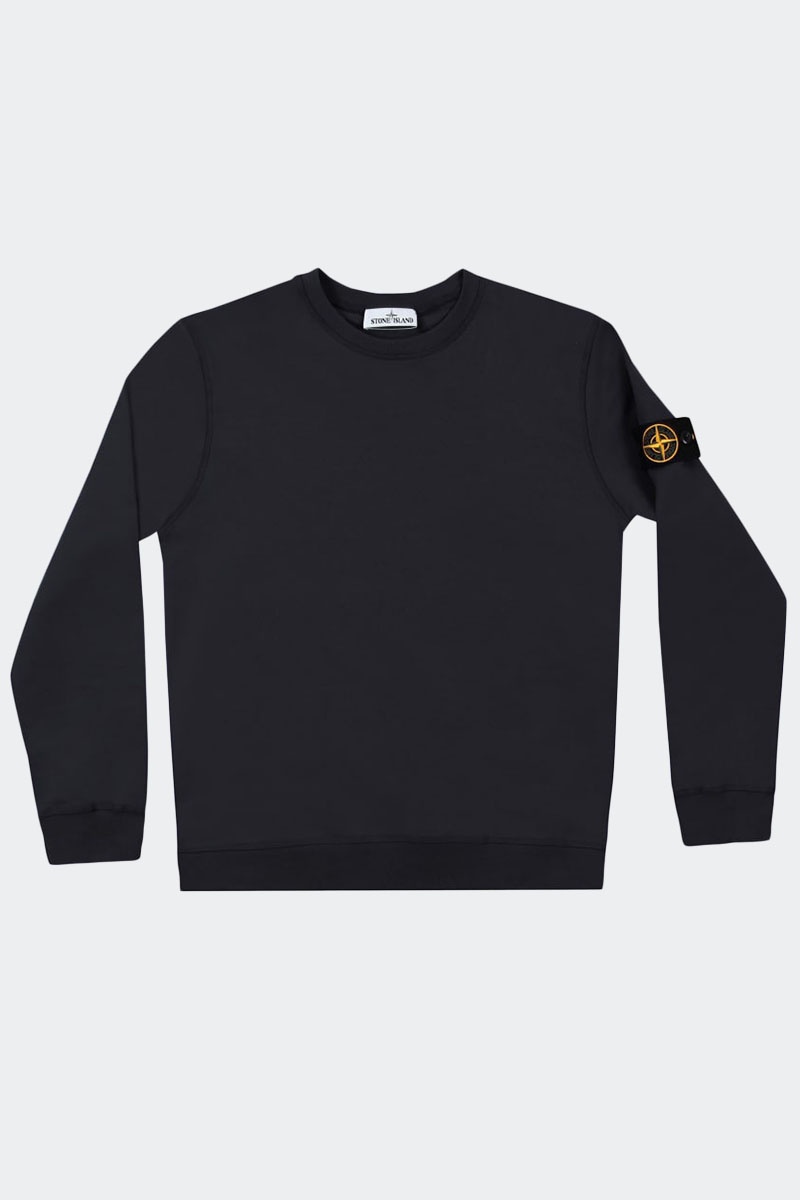 Stone Island Мужской свитшот бирюзового цвета Compass-patch 