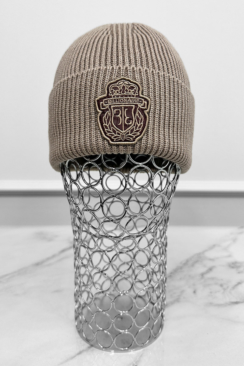 Billionaire Шапка logo-embroidered - Beige