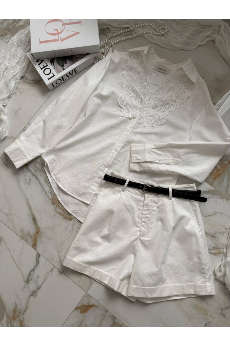 Zimmermann Женский костюм Zimmermann белого цвета