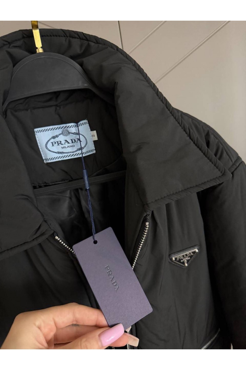 Prada Женская куртка  premium - Black