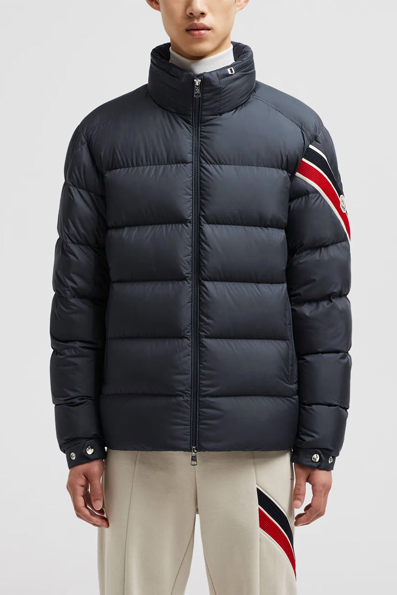 Moncler Мужской пуховик Solayan - Navy