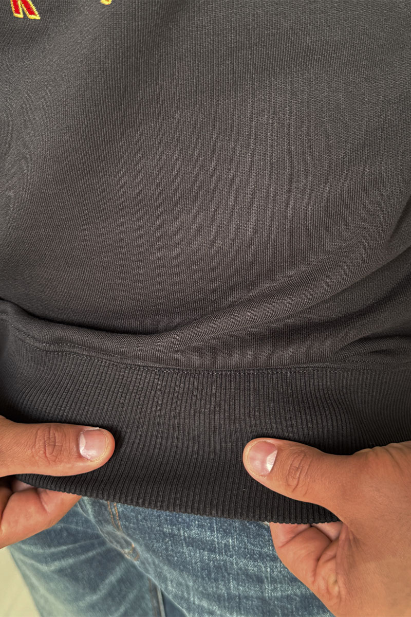 Kenzo Чёрный мужской свитшот Tiger Head embroidered