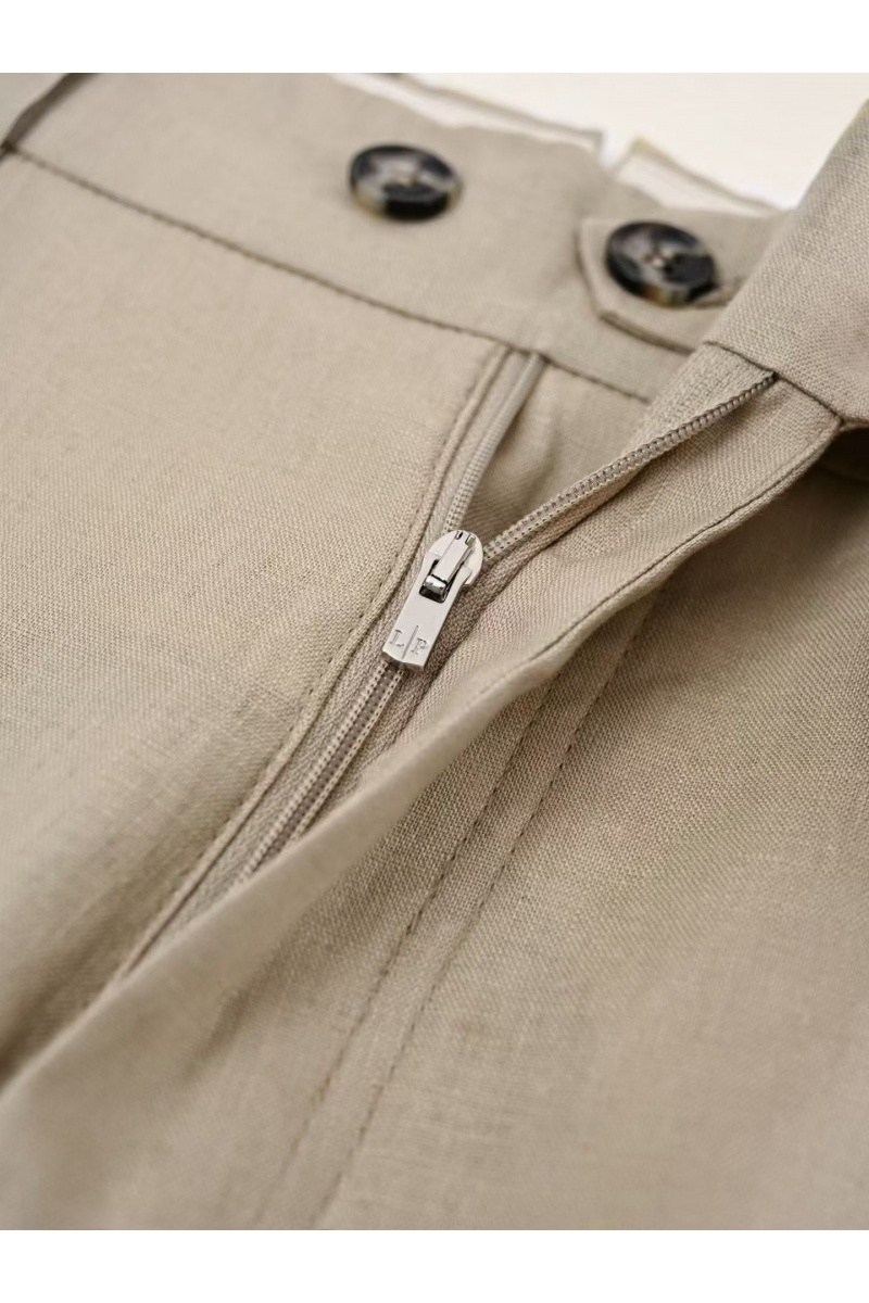 Loro Piana Мужские бежевые брюки premium