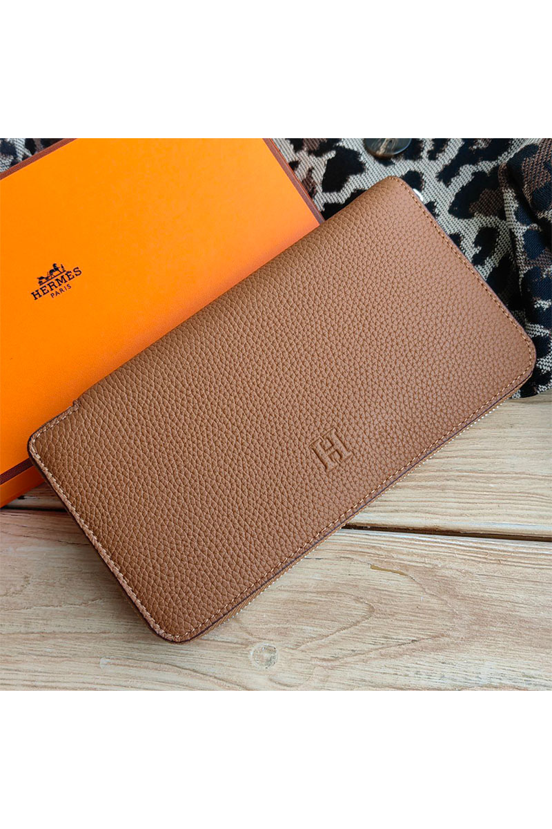 Hermes Кожаный кошелёк 20х11 см (2 расцветки)