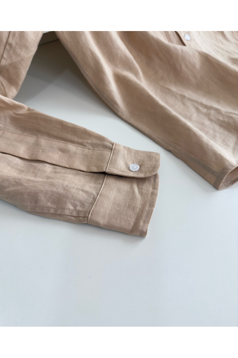 Polo Ralph Lauren Льняная рубашка pony-embroidered - Beige