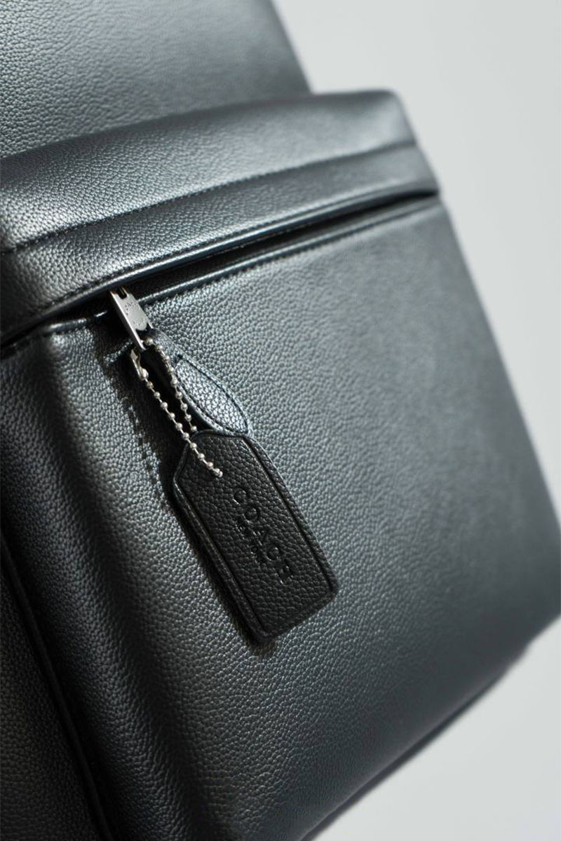 Coach Кожаный рюкзак Coach Charles 40x31 см
