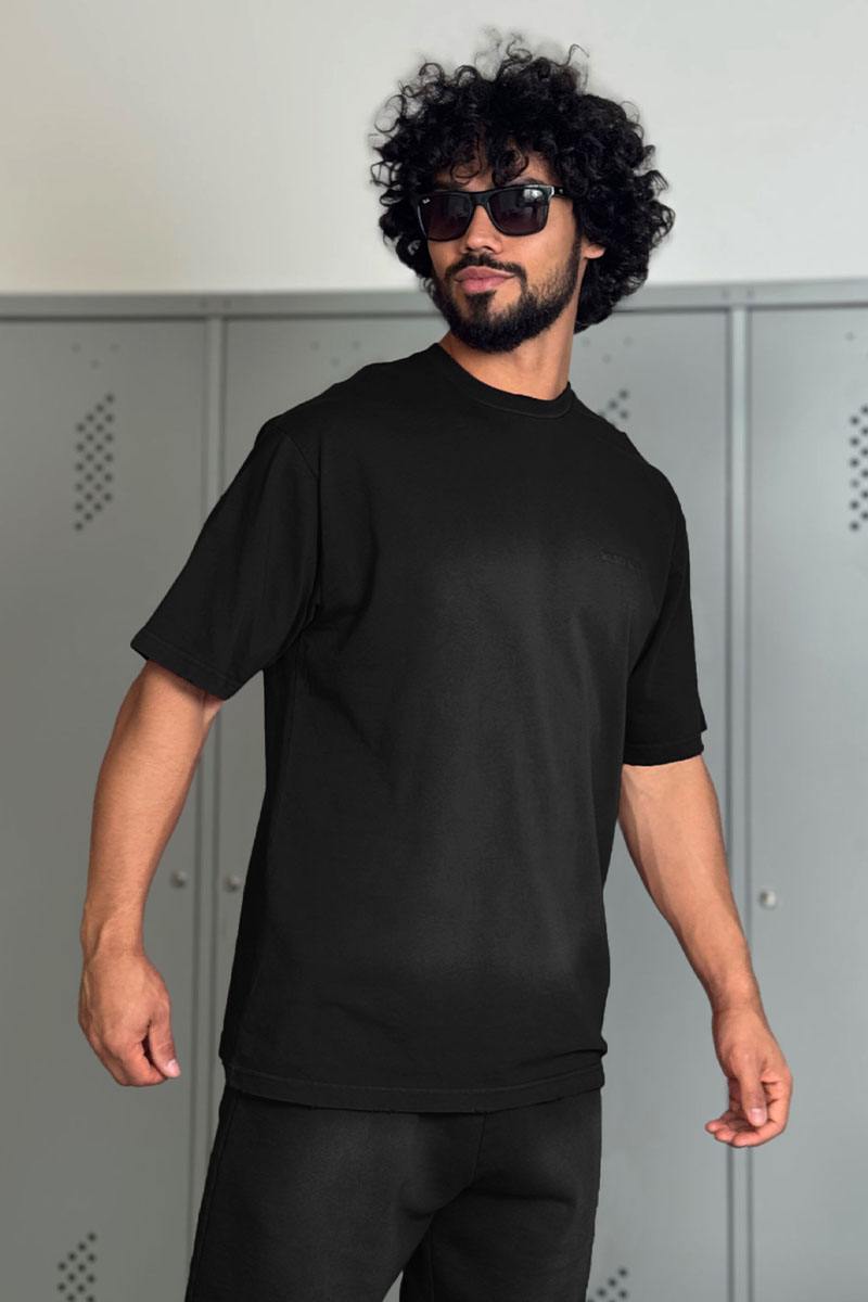 Designer Clothing Мужская чёрная футболка