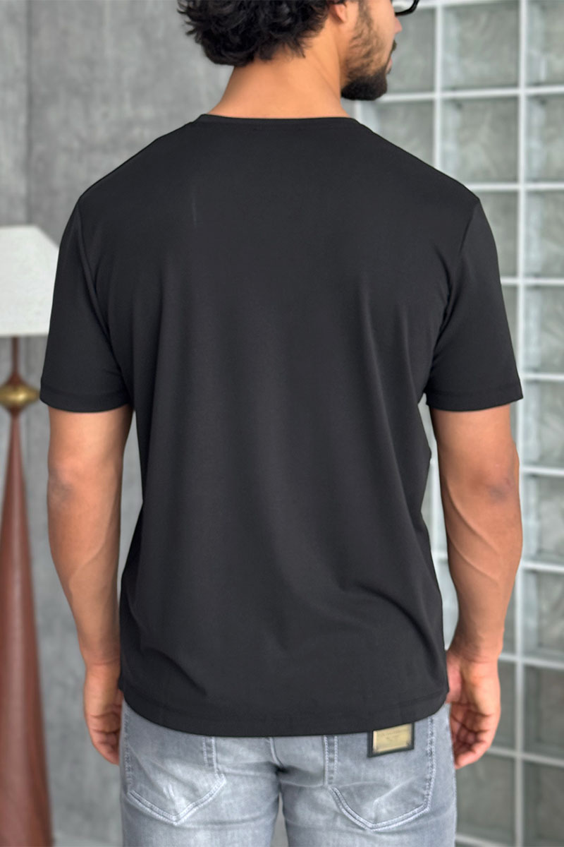 Zilli Мужская чёрная футболка 