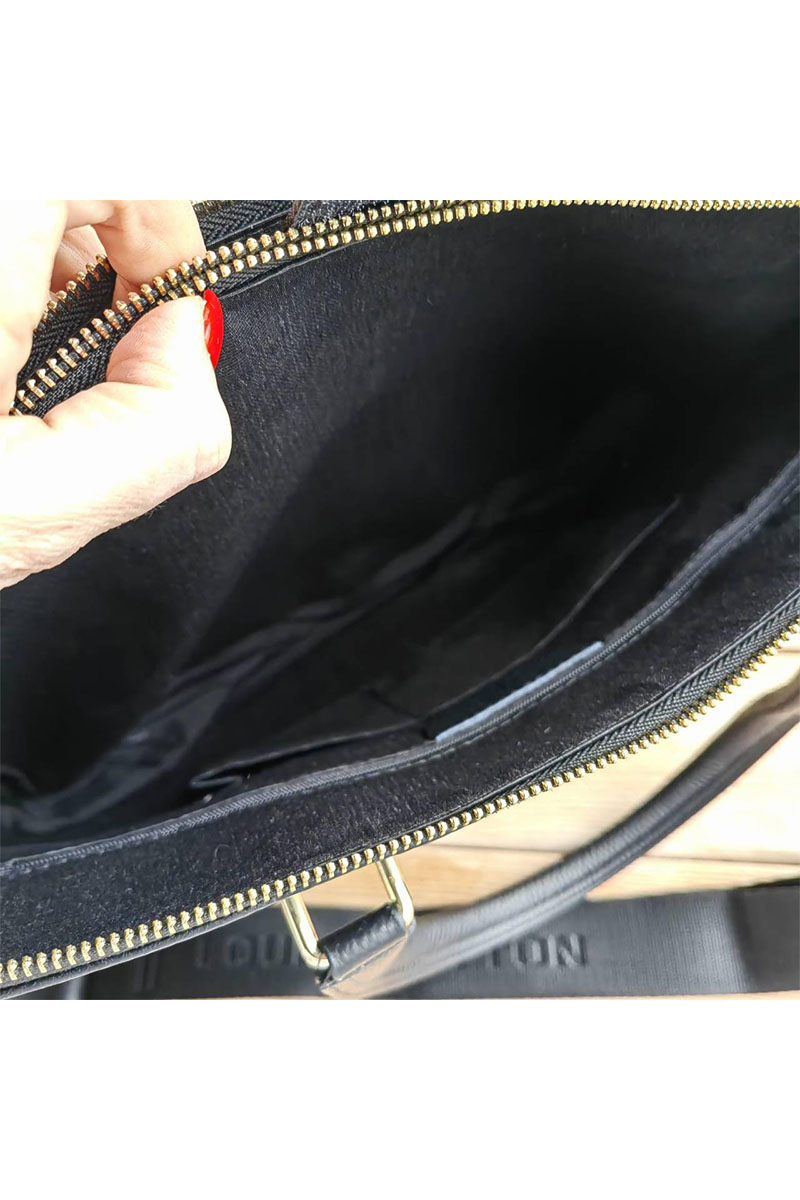 Lоuis Vuittоn Брендовая кожаная сумка 39x28 см