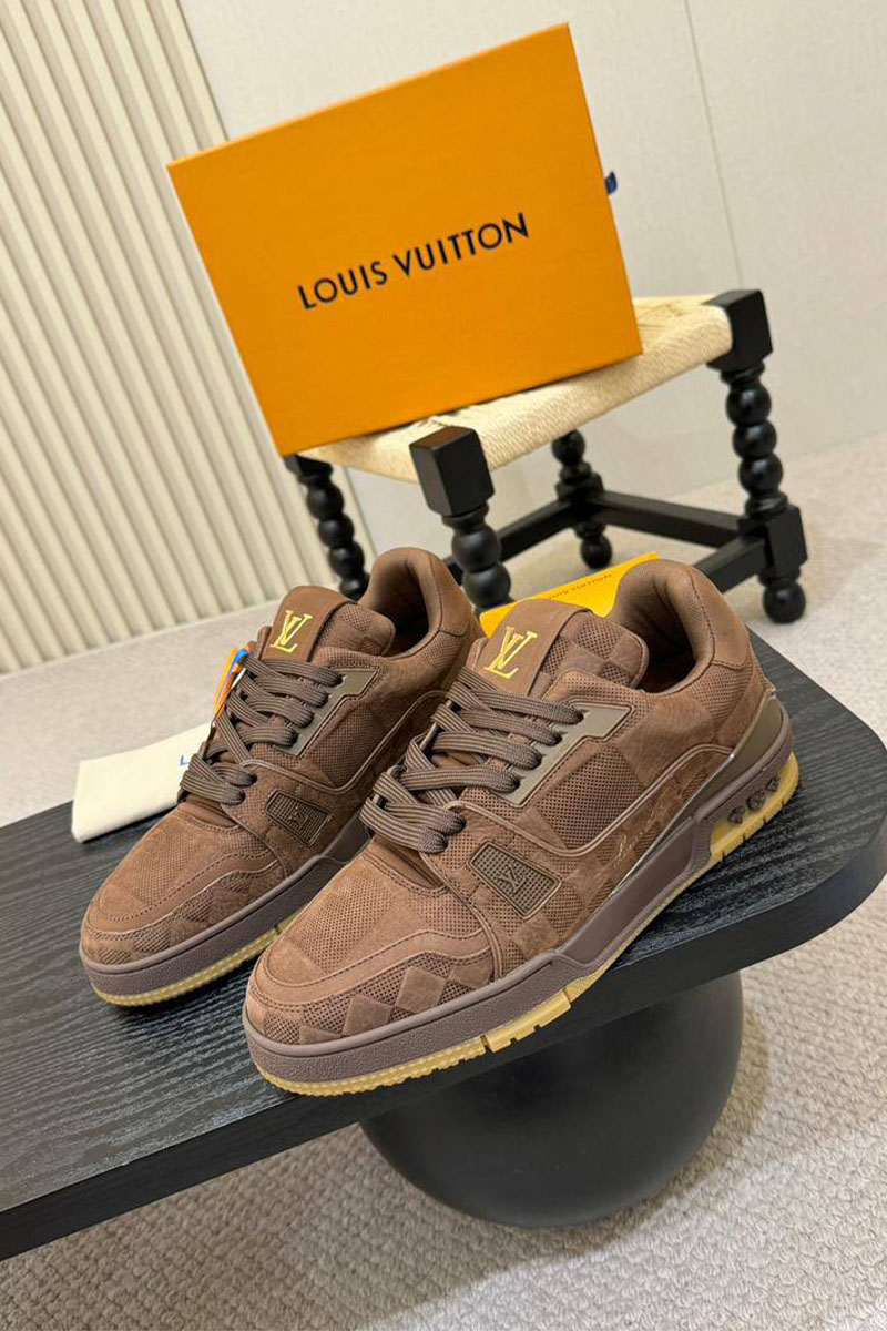 Lоuis Vuittоn Мужские кроссовки Trainer - Brown