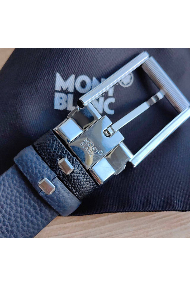 Montblanc Двусторонний кожаный ремень 