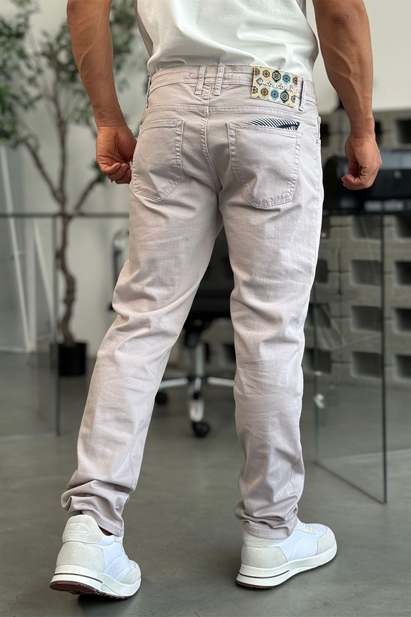 Jacob Cohen Мужские светло-бежевые джинсы