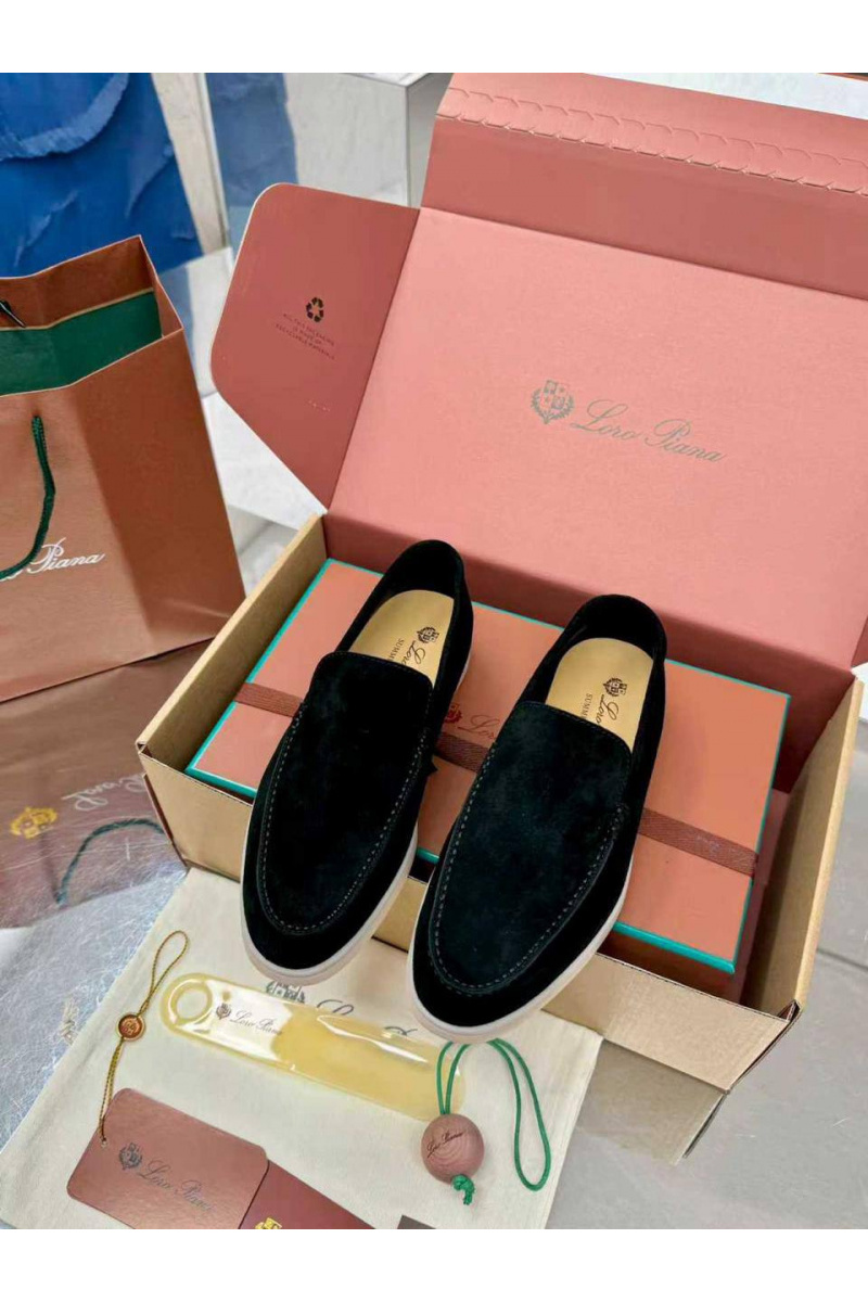 Loro Piana Женские заишевые лоферы Summer Walk premium