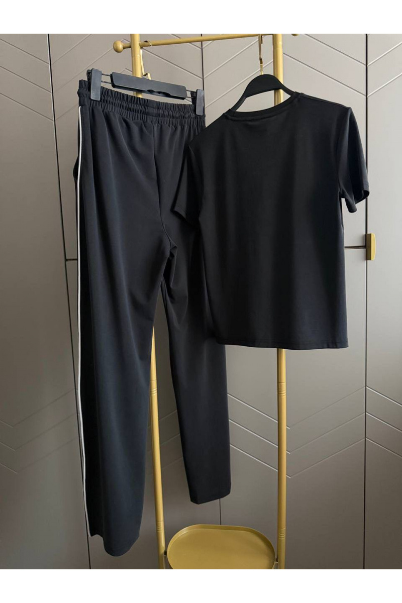 Designer Clothing Женский чёрный костюм Alo premium