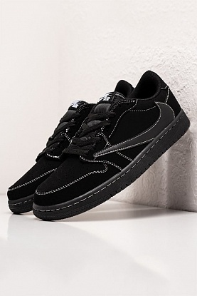 Кроссовки AJ1 x Travis Scott "Black Phantom"
