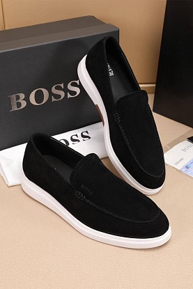 Мужские замшевые лоферы 