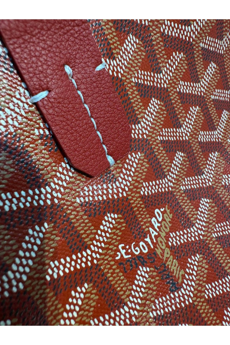Designer Clothing Кожаная сумка Goyard Artois premium 31x24x15 см
