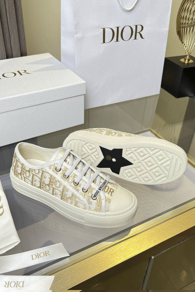 Dior Женские кеды на платформе Walk'n' premium