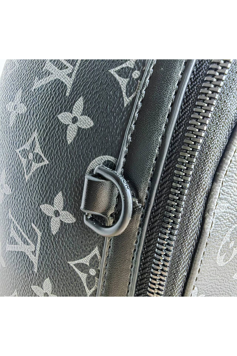 Lоuis Vuittоn Кожаный рюкзак Discovery Monogram Eclipse 40х30 см