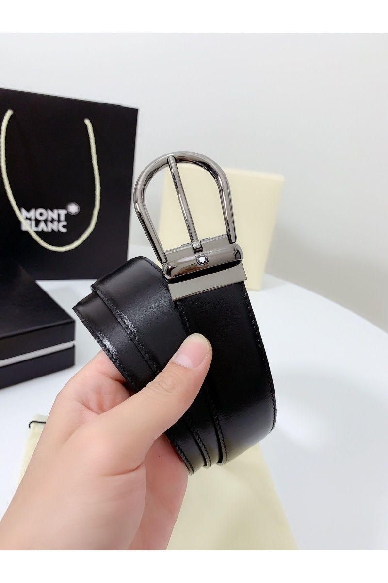 Montblanc Двусторонний кожаный ремень Premium (ширина 3.5 см)
