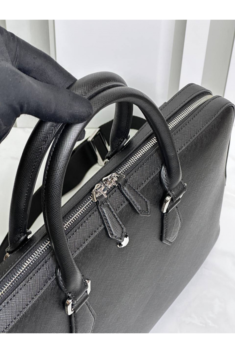 Montblanc Кожаный портфель Sartorial premium 39x28x5 см