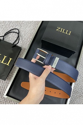 Двусторонний кожаный ремень Premium (ширина 3.8 см)