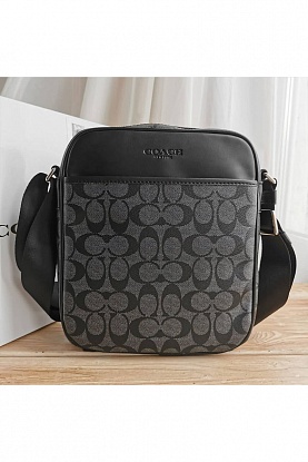 Кожаная сумка monogram 25x22 см*
