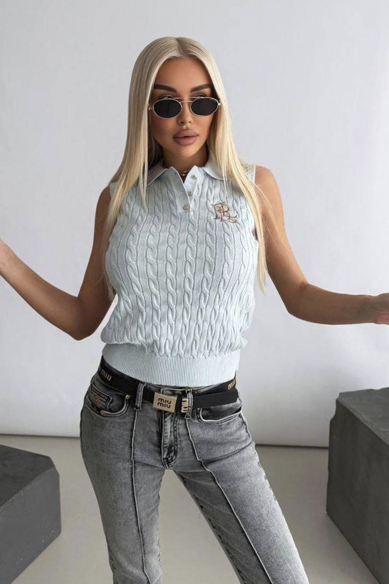 Polo Ralph Lauren Женское поло без рукавов premium