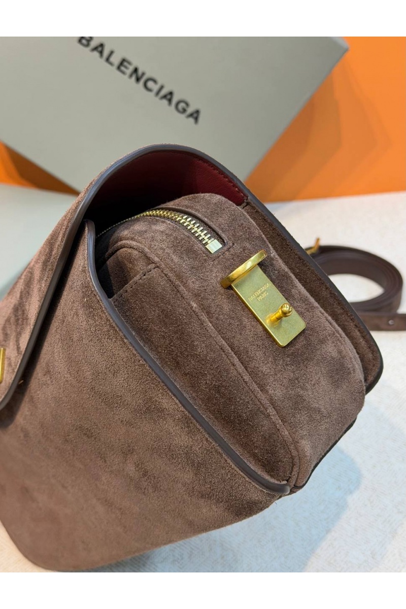 Balenciaga Замшевая сумка Le premium 33x13.5x10 см