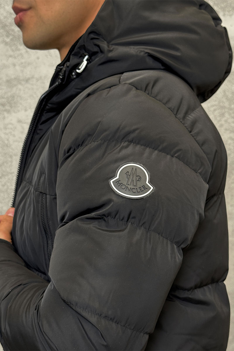 Moncler Мужская утеплённая парка Templon чёрного цвета