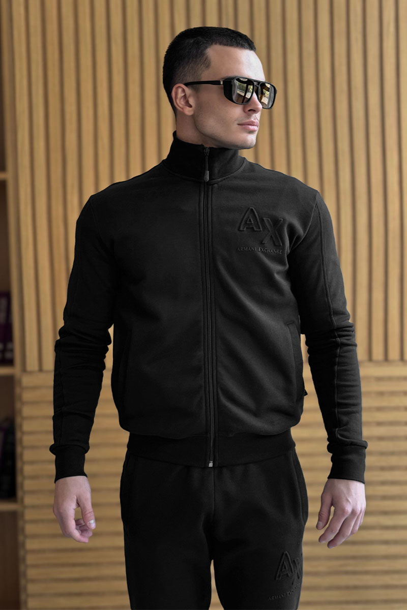 Emporio Armani EA7 Спортивный костюм чёрного цвета 