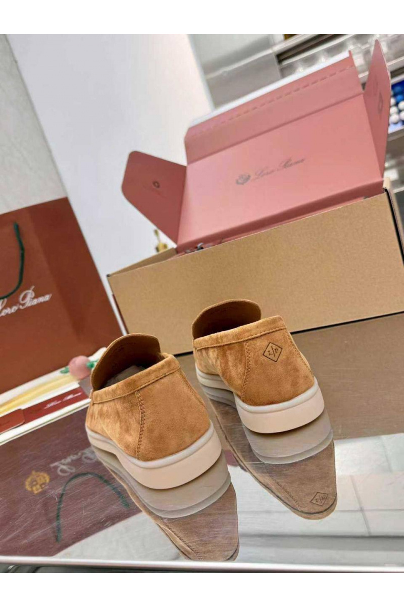 Loro Piana Женские заишевые лоферы Summer Walk premium