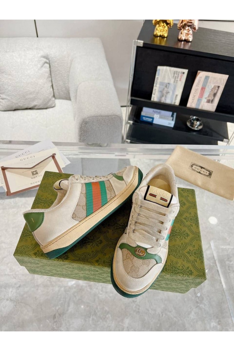 Gucci Женские кроссовки GG Screener premium