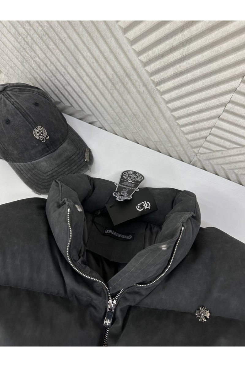 Chrome Hearts Женская чёрная куртка 
